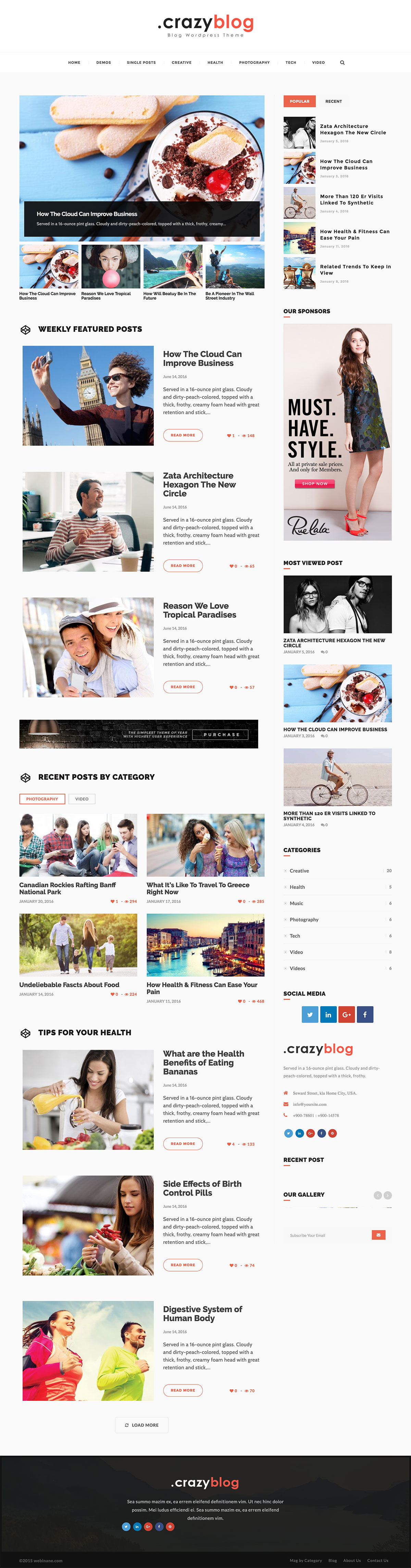 CrazyBlog - Start A Blog or Magazine for Adsense or Affiliate Business