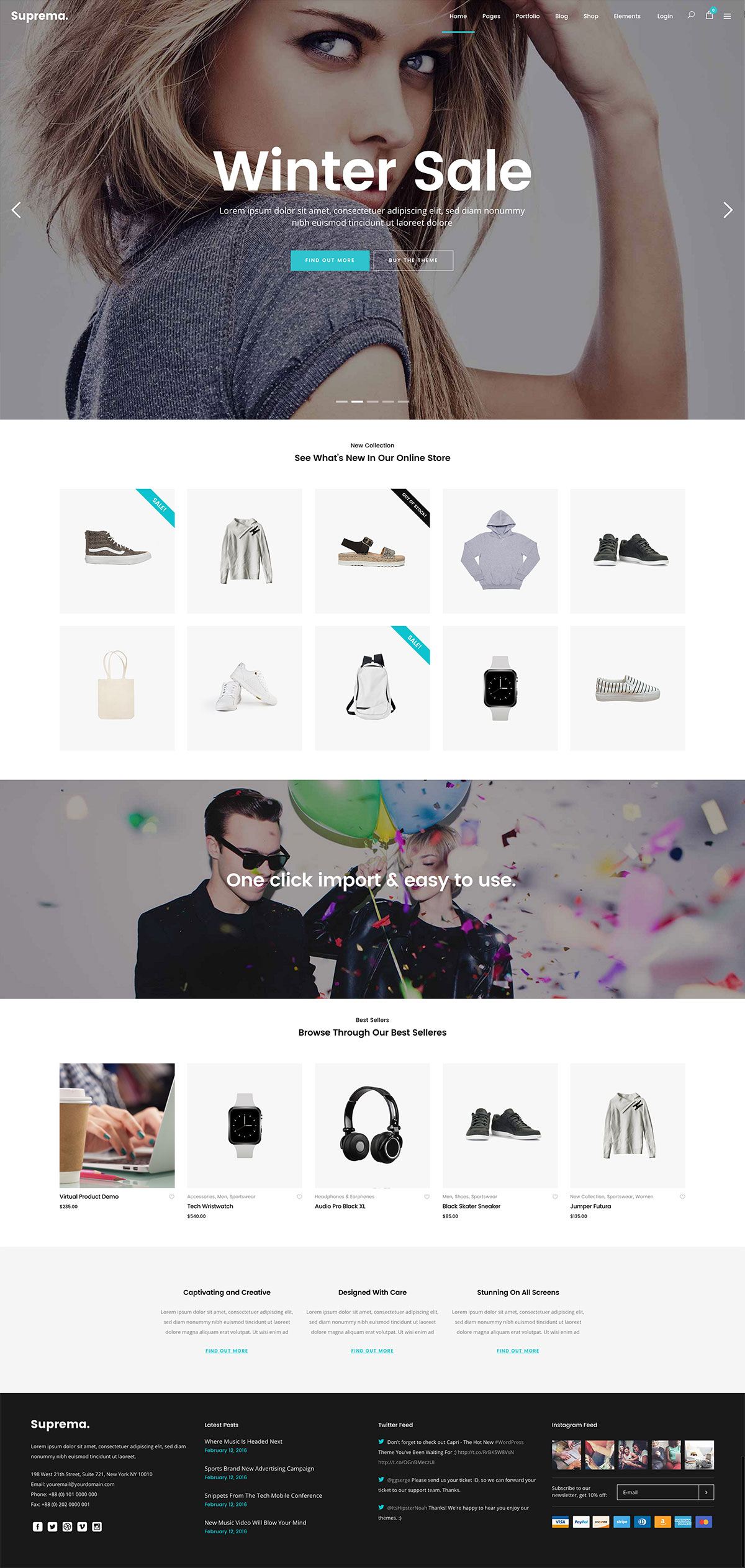 Suprema - Multipurpose eCommerce Theme