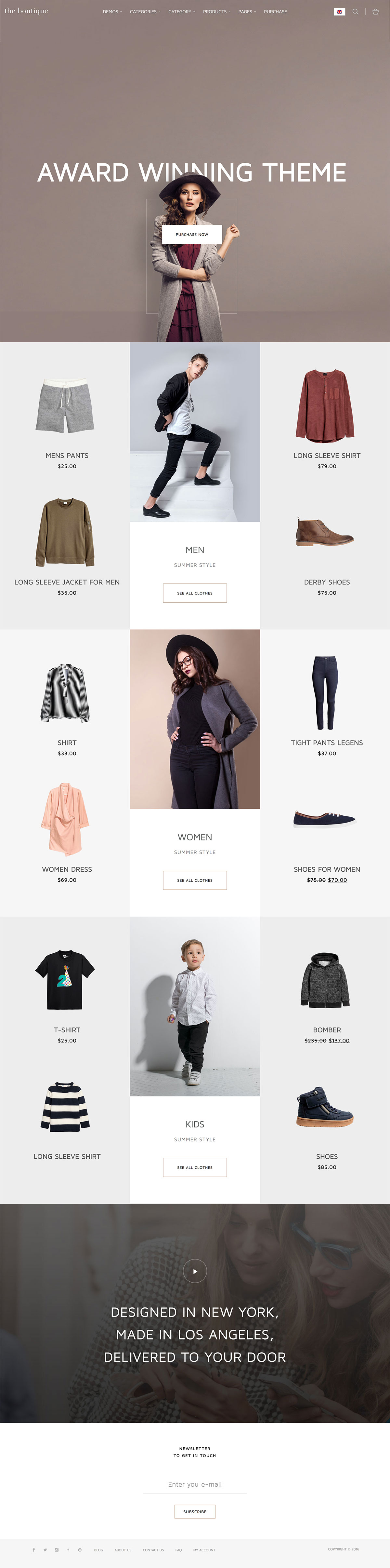 Florist - Minimalist WooCommerce WordPress Theme